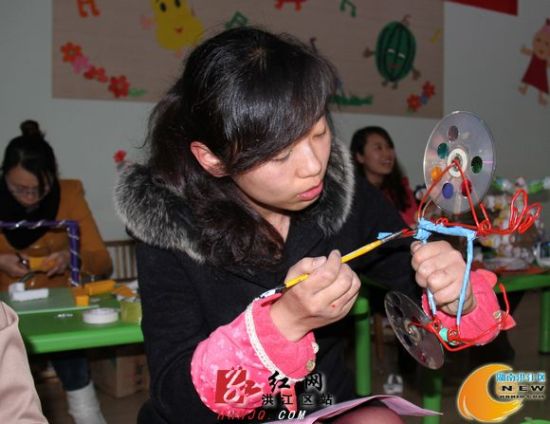 懷化洪江區幸福幼兒園手工制作大賽精彩紛呈，創意無限