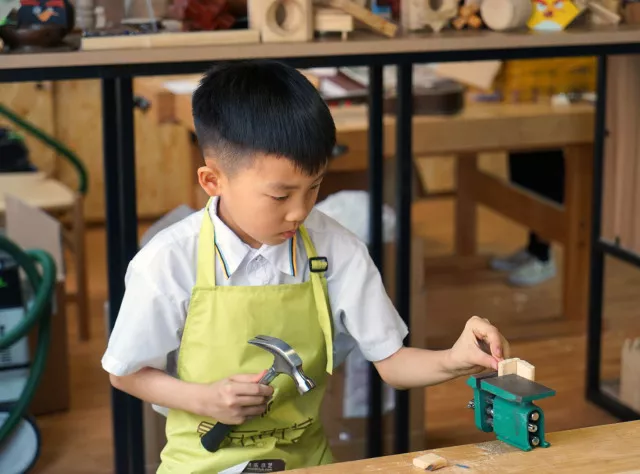 比肩“北上廣深”！徐州首家專業少兒木工坊橫空出世